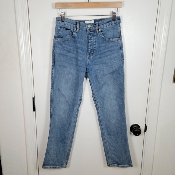 DU/ER Performance Denim Jeans Women's Size 26 High Rise Button Fly Jeans - Picture 1 of 10